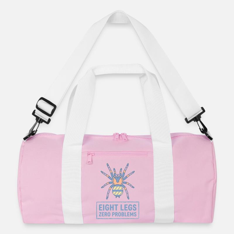 Eight Legs Zero Problems Tarantula Recycled Duffel Bag