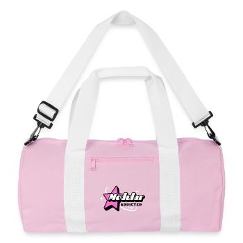 Modular Addicted Synthesizer - Recycled Duffel Bag - pink/white - Front