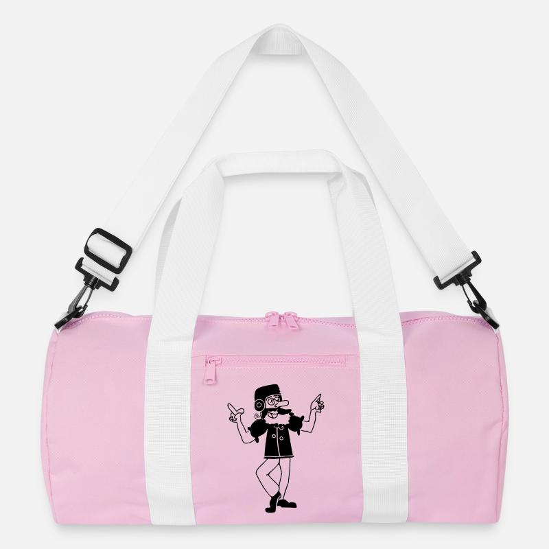 Dancing Dude Recycled Duffel Bag