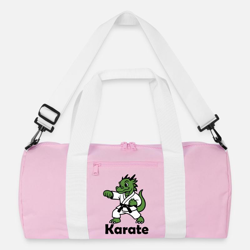 Karate Drache Recycelte Duffel Bag