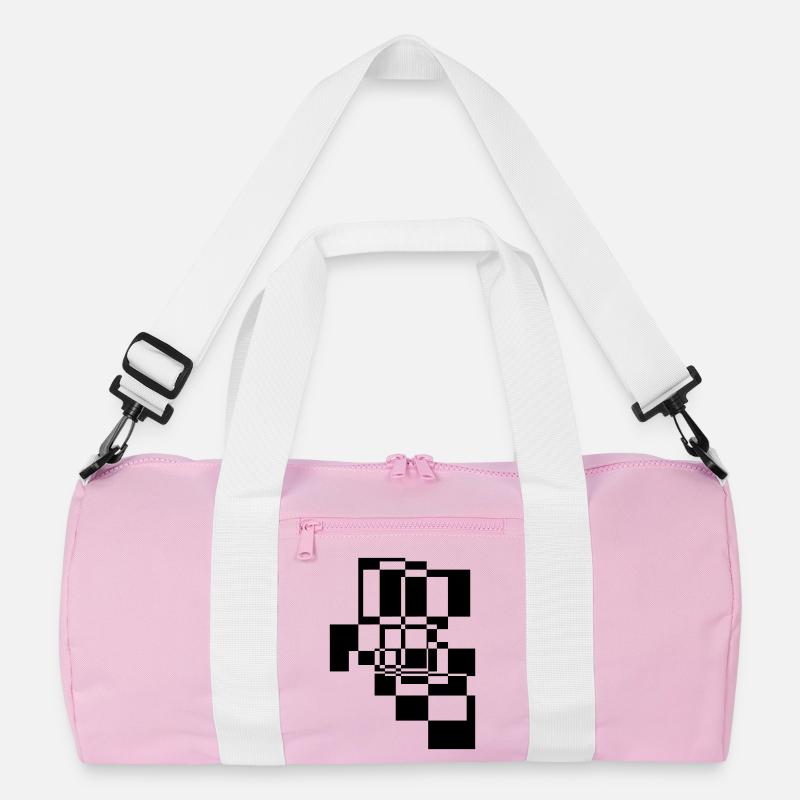 Abstract Shapes and Patterns Gift Recycled Duffel Bag