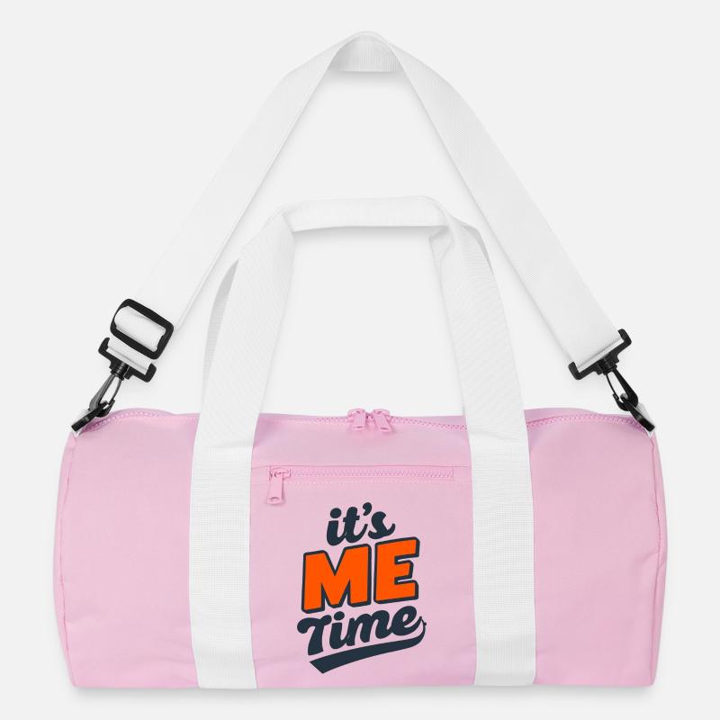 Its Me Time Bold Logo Recycled Duffel Bag