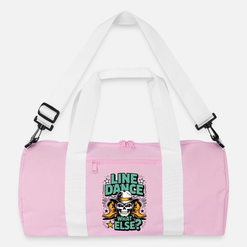Line Dance What Else? Recycelte Duffel Bag