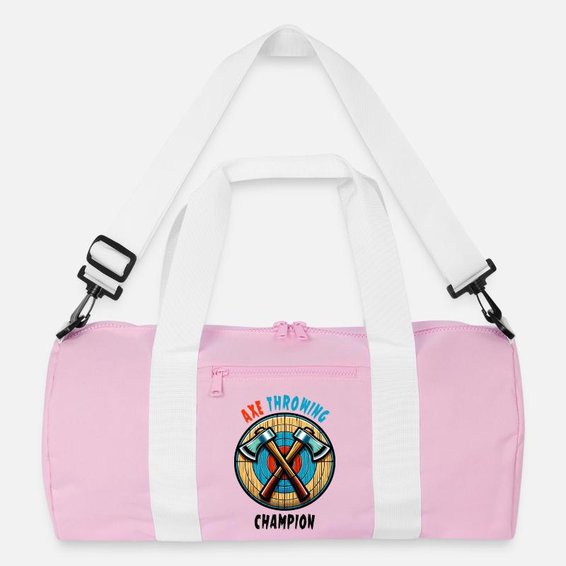 Axe Throwing Axe Sport Design Recycled Duffel Bag