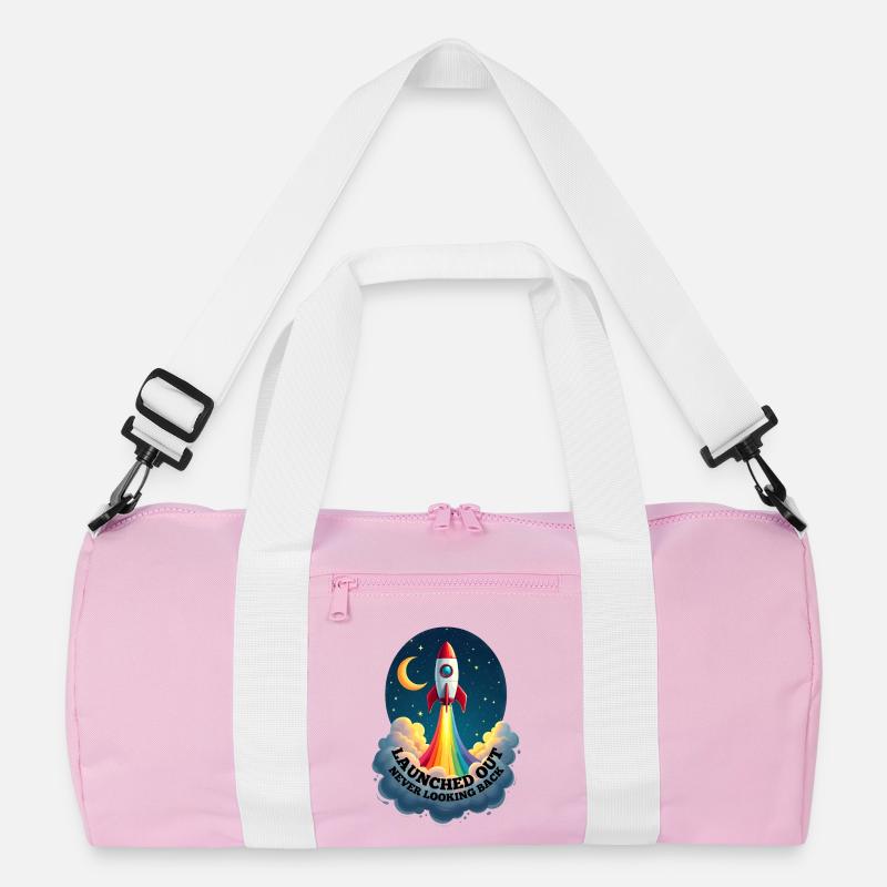 Launched Out - Never Looking Back, Gay Getting Out Recycelte Duffel Bag