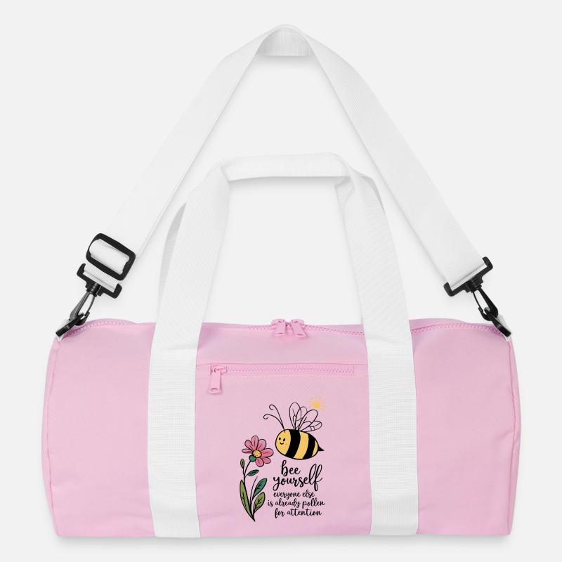 Bee Yourself Recycelte Duffel Bag