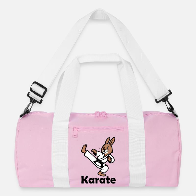 Karate Rabbit Recycled Duffel Bag