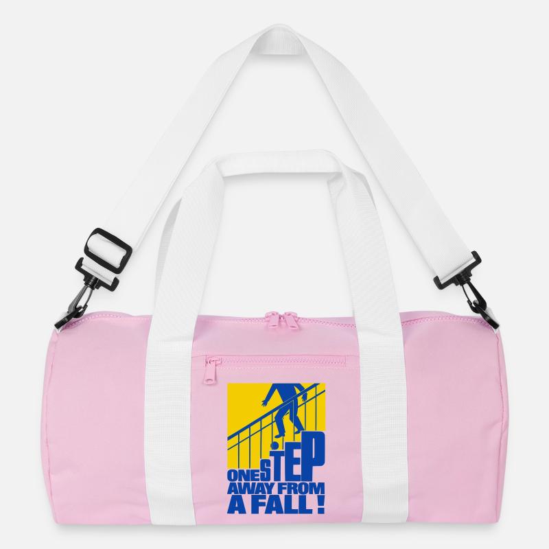 One Step Away from a Fall Recycled Duffel Bag