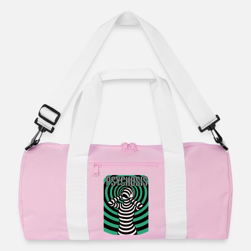 Psychedelische Psyche, Hypnos, Halluzination  Recycelte Duffel Bag