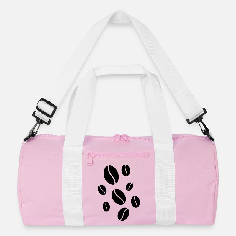 Fallende Kaffeebohnen Recycelte Duffel Bag