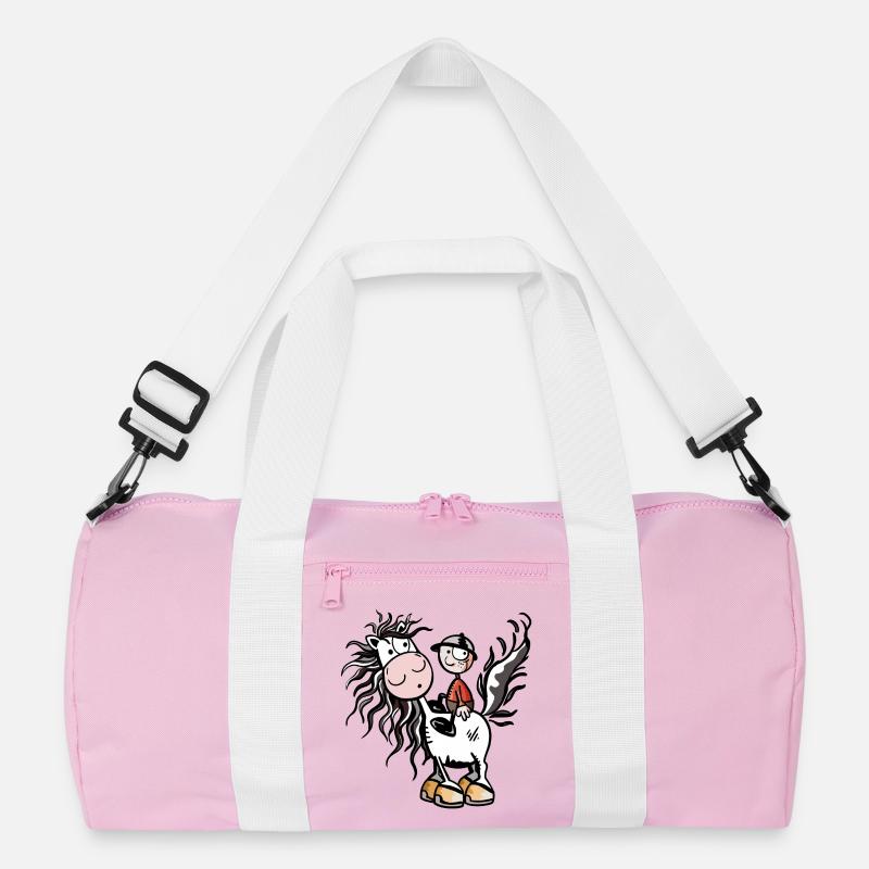 Junge aufm Pferdchen Recycelte Duffel Bag