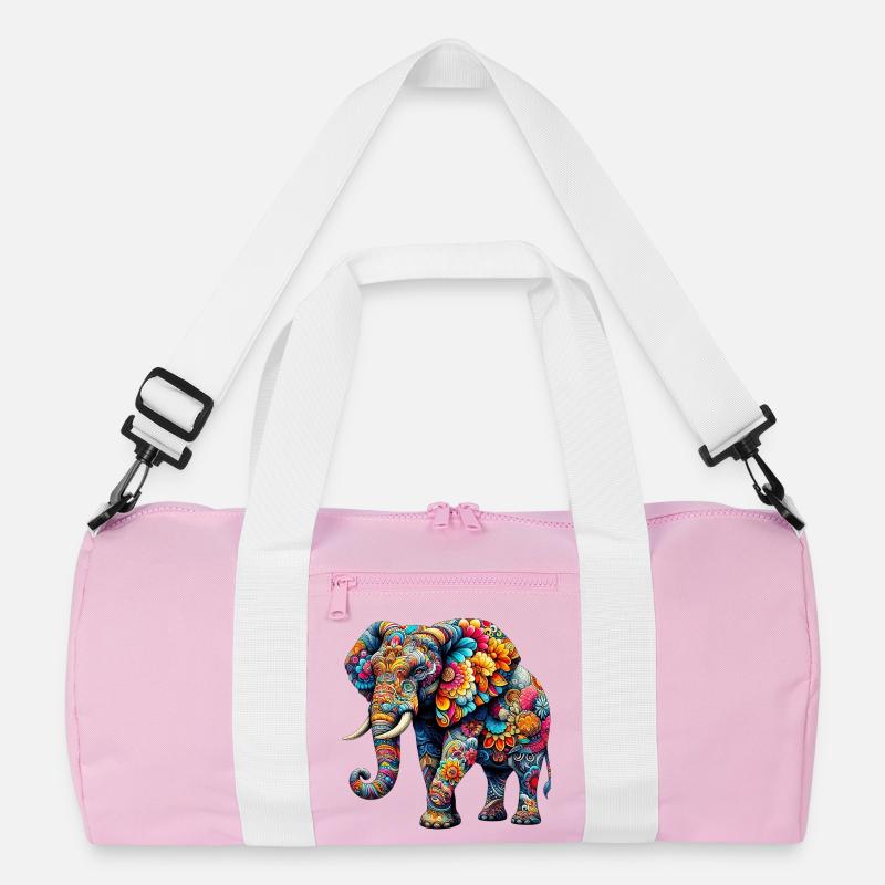 Elephant Recycled Duffel Bag