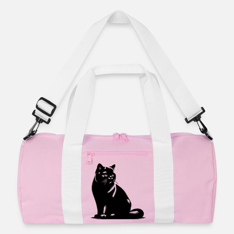 Chat British Shorthair Sac de sport recyclé