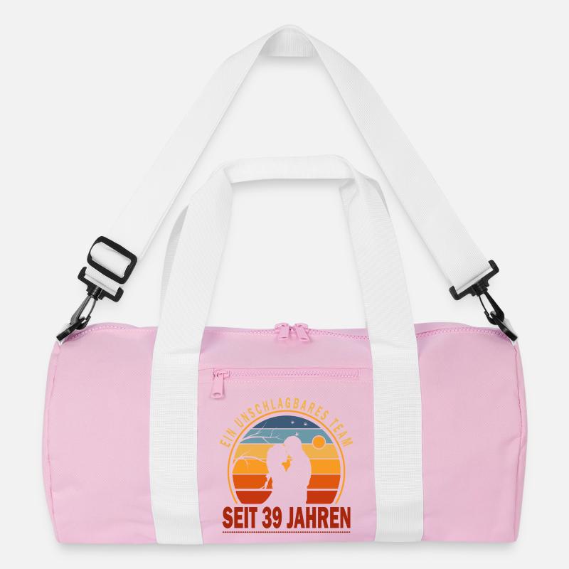 39 Jahre Beziehung Geschenk Ehemann Ehefrau Recycelte Duffel Bag