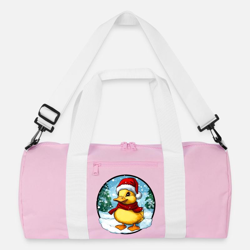 Weihnachtsmann Entchen Recycelte Duffel Bag