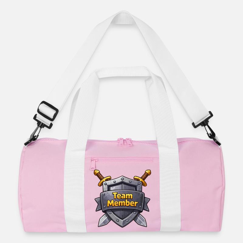 Team Member Schild Abzeichen Recycelte Duffel Bag