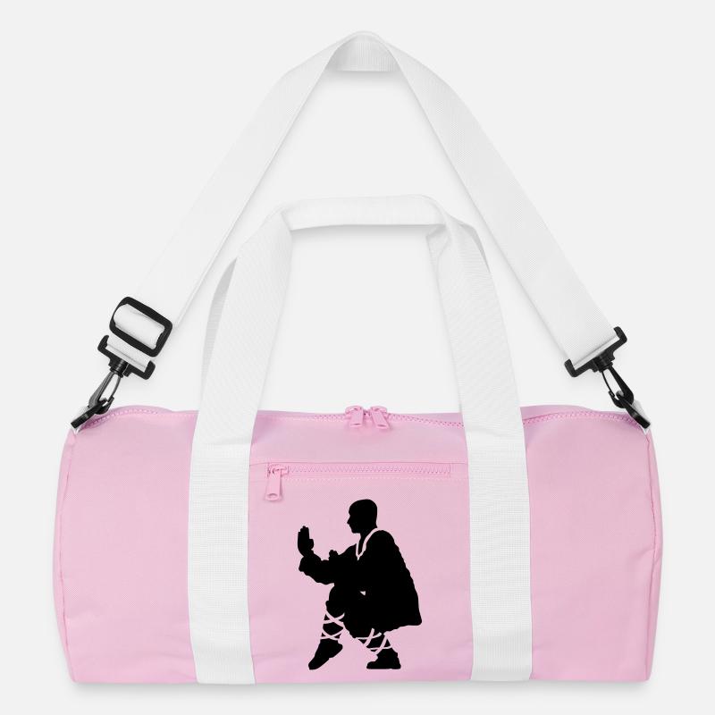 Kung fu Recycelte Duffel Bag