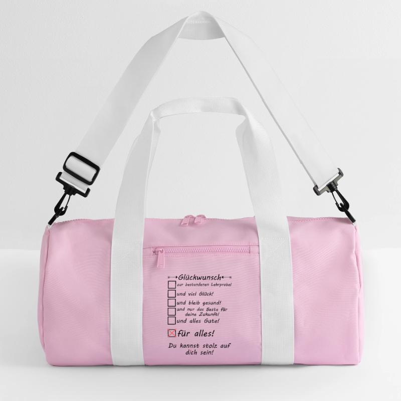 Passed Teaching Sample Teaching Sample Congratulations Recycled Duffel Bag