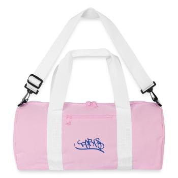 Paris Graffiti Design de Style Urbain - Sac de sport recyclé - rose/blanc - Devant