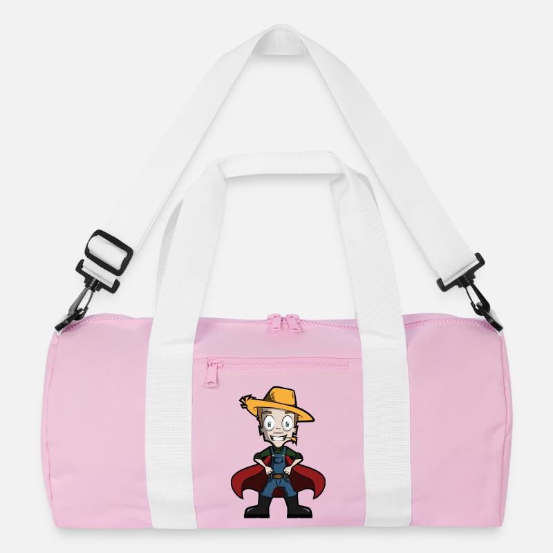 Lachender Bauer Recycelte Duffel Bag