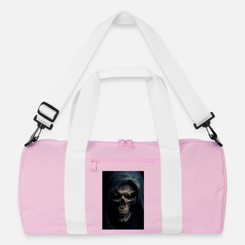 Schädel mit Kapuze Sensenmann Recycelte Duffel Bag