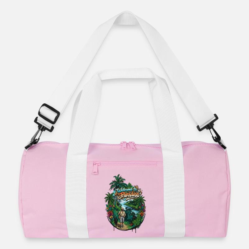Willkommen im Paradies Pfad Recycelte Duffel Bag