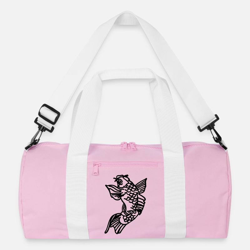 Koi carp Recycled Duffel Bag