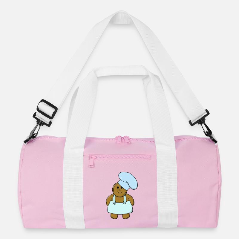 Bäcker-Lebkuchen-Keks Recycelte Duffel Bag