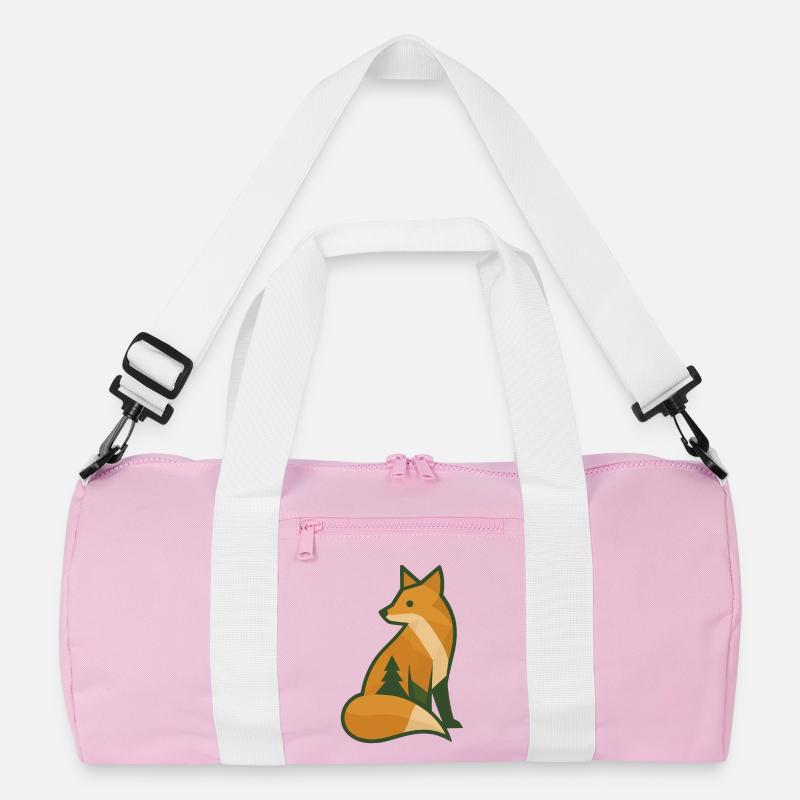 Forest Fox Recycled Duffel Bag