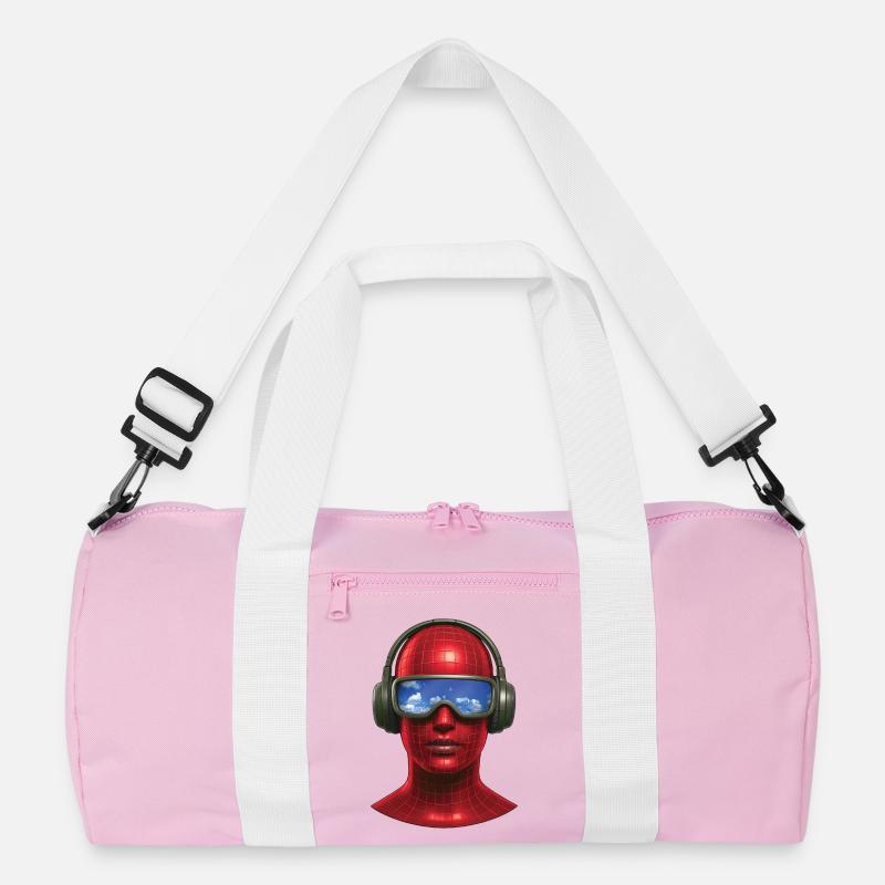 VIRTUELLER SAUERSTOFF – Ton und Bild Recycelte Duffel Bag