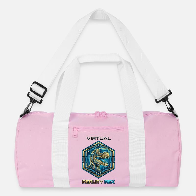 Virtual Reality Rex Dino Recycelte Duffel Bag