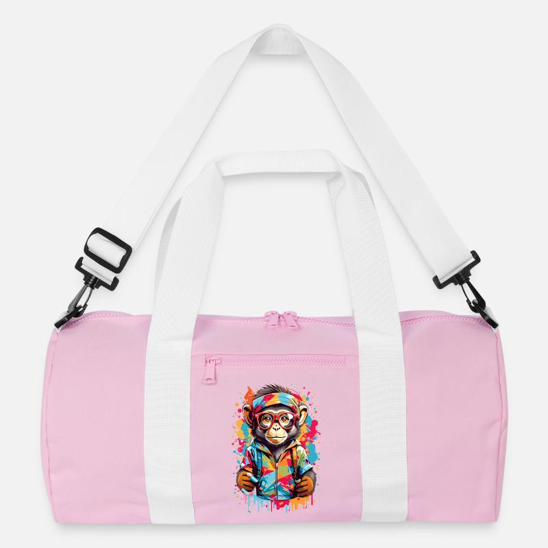 Cool monkey Recycled Duffel Bag