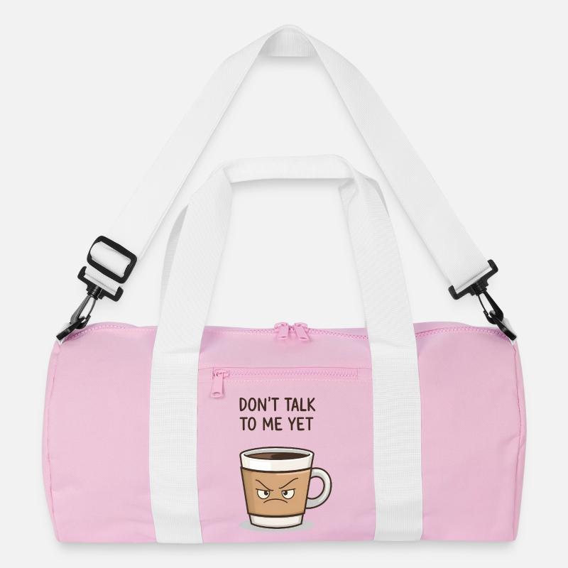 Grumpy Coffee Cup – Sprich noch nicht mit mir Recycelte Duffel Bag