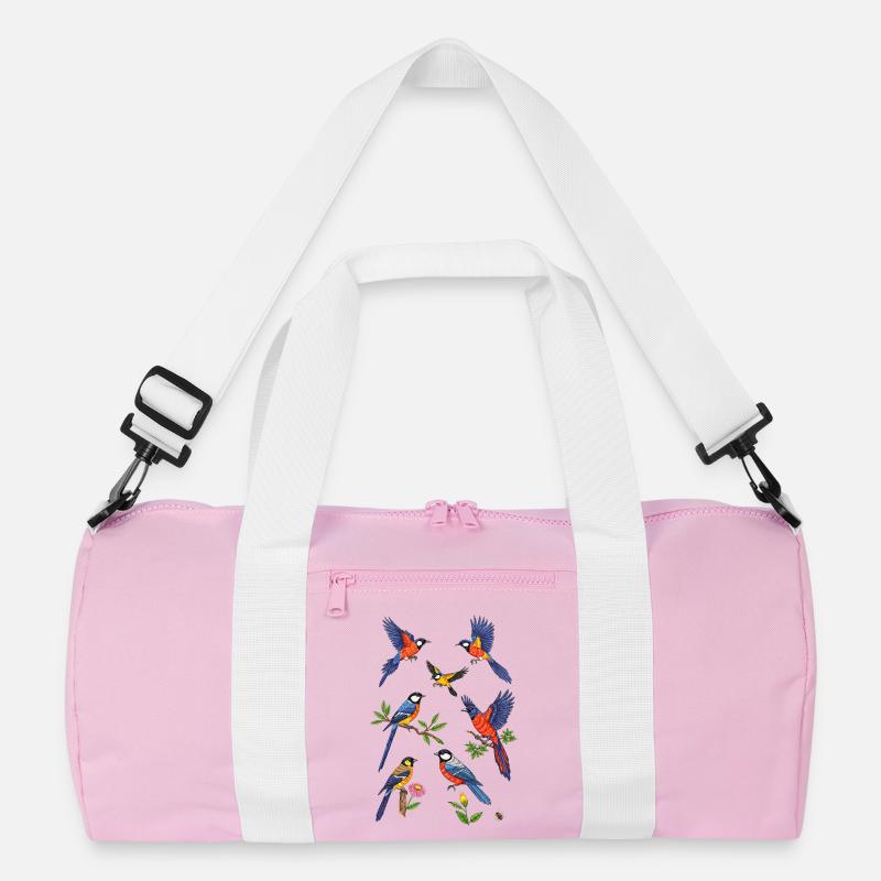 Lebendiger Eisvogelflug Recycelte Duffel Bag