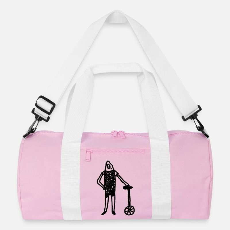 Ritter_mit_Einrad Recycelte Duffel Bag