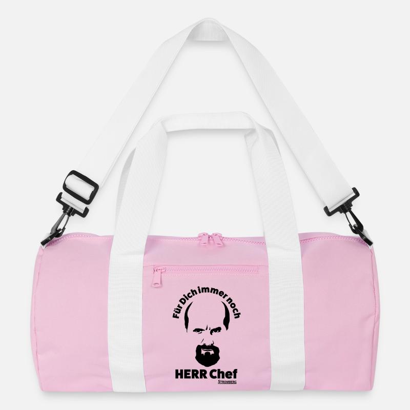 Stromberg Outline Gesicht Mit Spruch Herr Chef Recycelte Duffel Bag