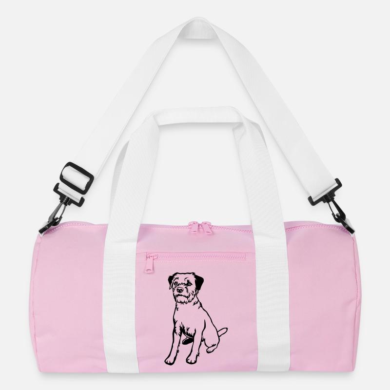 Border Terrier Recycled Duffel Bag
