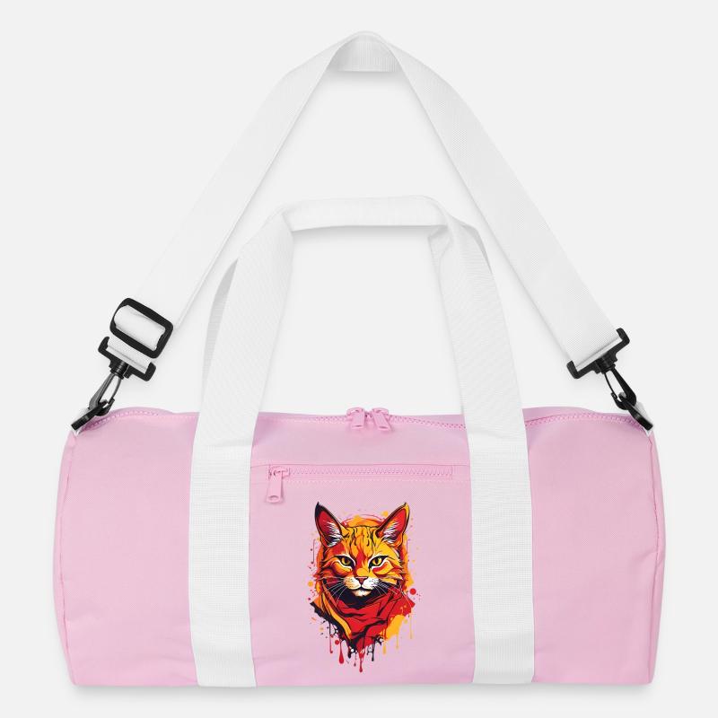 Coole Katze Recycelte Duffel Bag