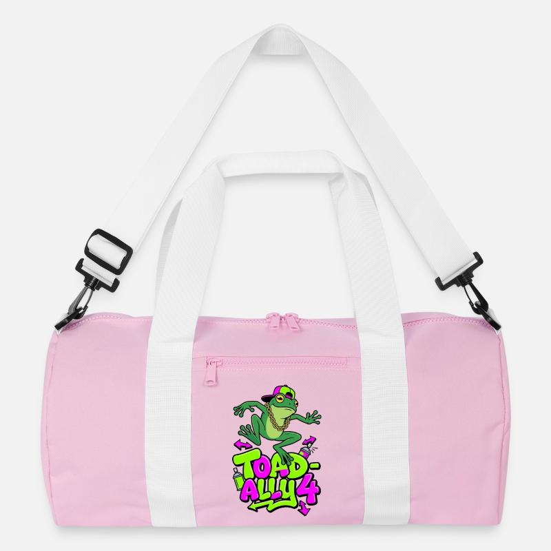 Toad-Ally 4 Coole Kröte Recycelte Duffel Bag