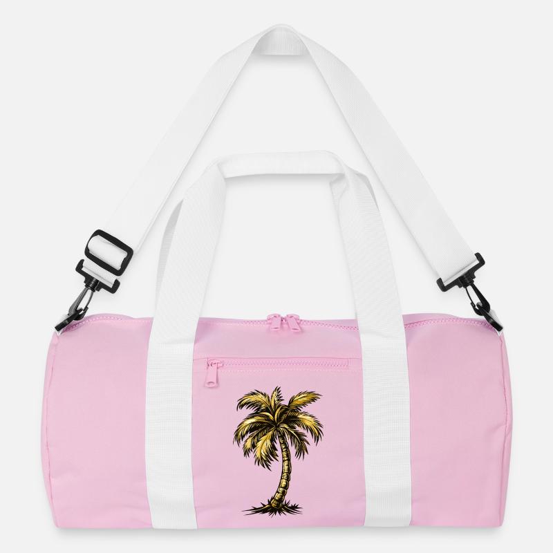 Palm Tree Beach Recycled Duffel Bag