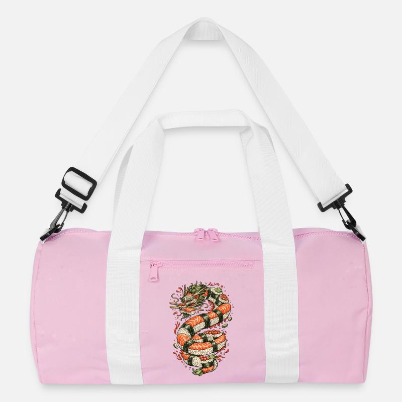 Drachen-Sushi-Spule Recycelte Duffel Bag