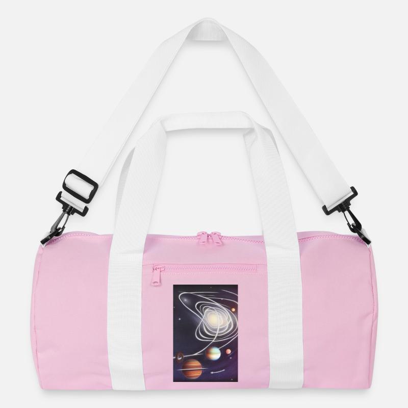 Space and planets Recycled Duffel Bag