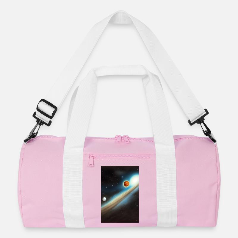 Space and planets Recycled Duffel Bag
