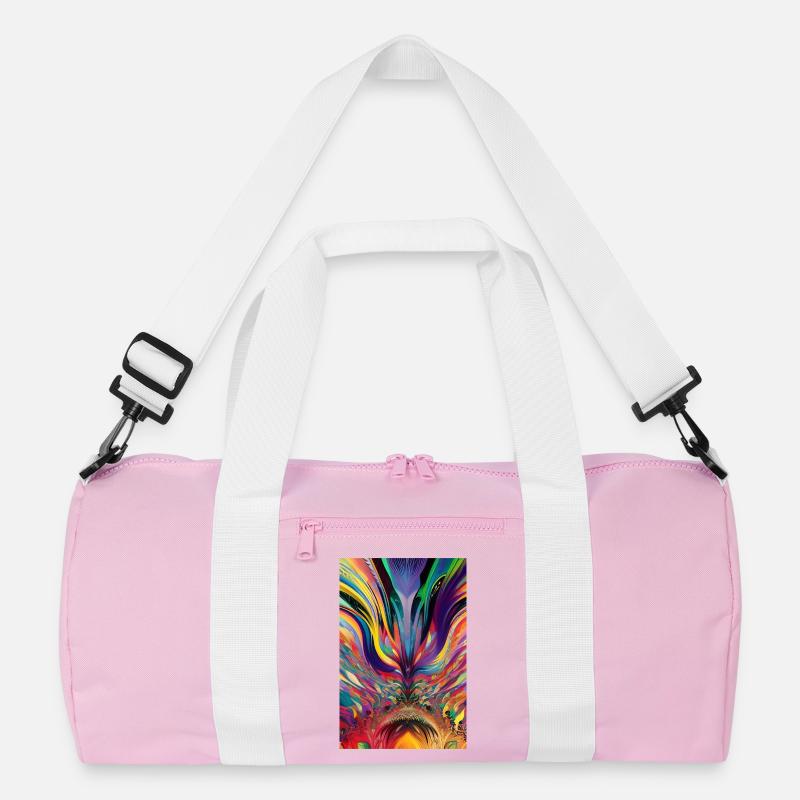 Abstrakte Kunst Recycelte Duffel Bag