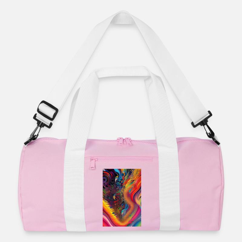 Abstract art Recycled Duffel Bag