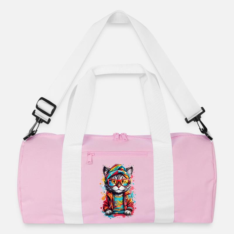 Coole Katze Recycelte Duffel Bag