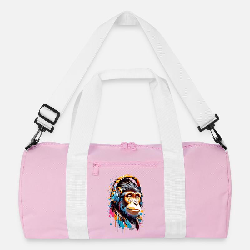 Coole Affe Recycelte Duffel Bag