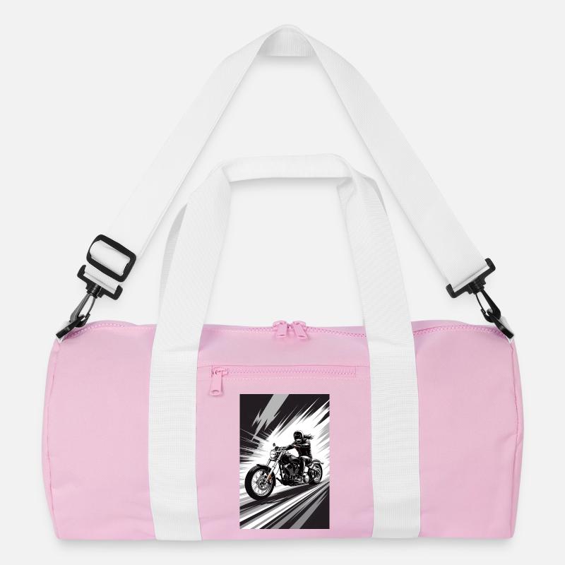 Chopper_Biker_Artwork_Collection_R03 Recycelte Duffel Bag