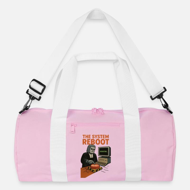 the system reboot Recycled Duffel Bag