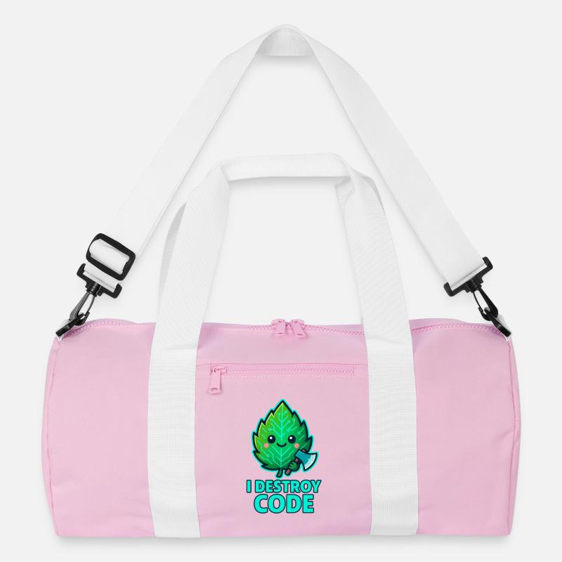 Grünes Blatt Code-Krieger Recycelte Duffel Bag
